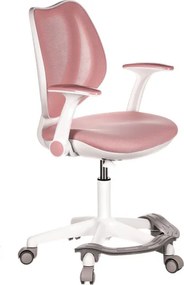 Detská otočná stolička ružová KA-C806 PINK