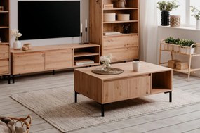 Široký regál so zásuvkami Korsika, dub artisan