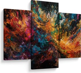 Obraz - Farebná abstrakcia II. (90x60 cm)