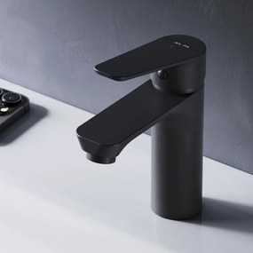 Umývadlová batéria AM.PM Hit FTA02122 jednopáková, čierna