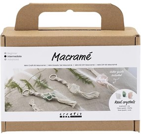 Kreatívna sada Mini Craft Kit Macramé Key Rings