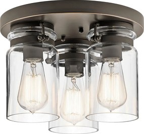 XXXLutz STROPNÉ SVIETIDLO, 28.2/20.2 cm Elstead Lighting - Online Only bytové doplnky - 009093007502