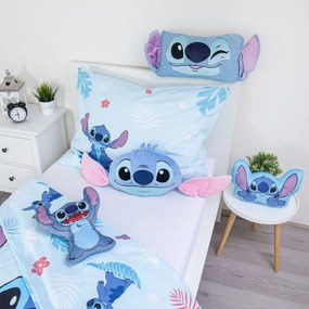 Jerry Fabrics Tvarovaný vankúšik Lilo and Stitch "Blink"