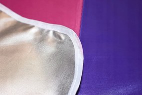 JU Slnečník DÚHA, polyesterová tkanina, UV ochrana, 220 cm