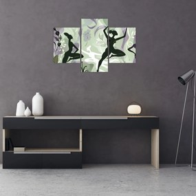 Obraz - Ilustrácie tanečníc (90x60 cm)