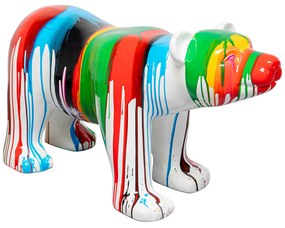 Polar Bear dekorácia viacfarebná