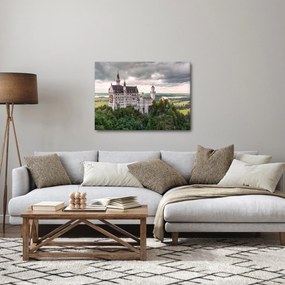 Obraz - Zámok na skalách (70x50 cm)