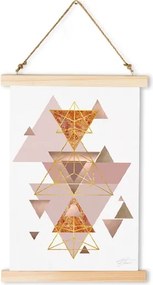 Závesné plátno na stenu Extracts from Falling Joy / Dan Johannson