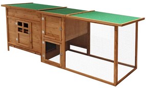 Kurník Avenberg IRIS 215 x 65 x 80 cm hnedý