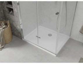 Mexen Lima sprchovací kút 120x70cm, 6mm sklo, chrómový profil - číre sklo + Slim sprchová vanička - 856-120-070-00-00-4010