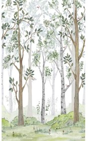 Veľkoplošná tapeta mural LES do detskej izby