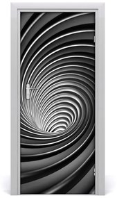 Samolepiace fototapety na dvere abstrakcie vír 75x205 cm