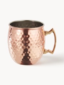 Hrnček na Moscow Mule's tepaným povrchom Hammered