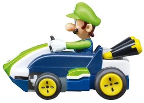 Carrera Mini autíčko na diaľkové ovládanie Luigi + Plyšová hračka Luigi, 23 cm  (800008000)