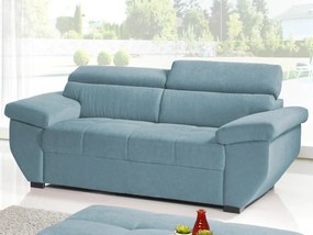 Dvojsedák Speedway, azúrovo modrá látka