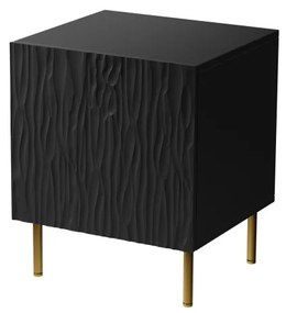 Sada 2 ks nočních stolků Jungle černá