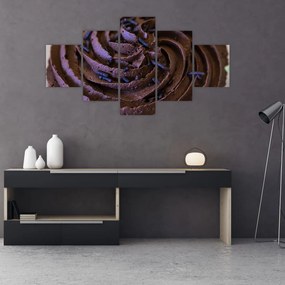 Obraz - Čokoládový Cupcake (125x70 cm), 40 ďalších rozmerov