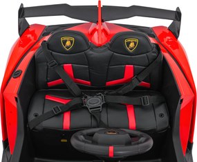Ramiz Lamborghini Veneno Červené vozidlo