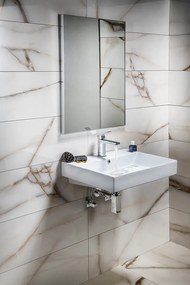 Sapho Sapho, KARE 60 keramické umývadlo nábytkové 60x46cm, biela, 17060