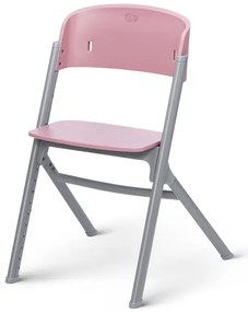 KINDERKRAFT SELECT-Detská jedálenská stolička LIVY Premium Aster pink + ležadlo CALMEE