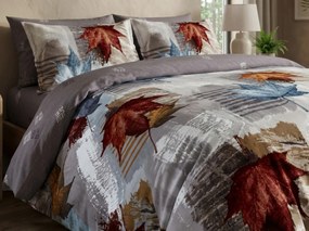 Obojstranné obliečky DUO SENSE AUTUMIA vzorované + obliečka na vankúšik 40x50 cm ZDARMA Rozmer obliečky: 70 x 90 cm | 140 x 200 cm