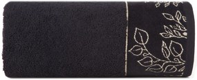 BAVLNENÝ UTERÁK LIMITED COLLECTION VICTORIA7 SADA 6KS 50X90 CM ČIERNA