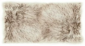 Kontrast Kusový koberec s vysokým vlasom OMBRE 60 x 120 cm - béžový
