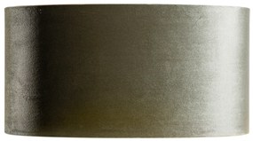 Zamatový tienidlo zelené so zlatým vnútorným oválnym 50/33/25