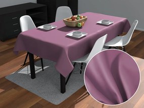 Biante Veľký obdĺžnikový bavlnený saténový obrus ST-015 Fialová lila 180x260 cm