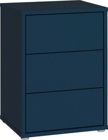 XXXLutz NOČNÝ STOLÍK, tmavomodrá, 50/69/42 cm Carryhome - Online Only spálne - 000687018395