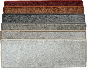 Vopi Nášľapy na schody Capri svetlo béžový obdĺžnik, samolepiaci - 24x65 obdĺžnik (rozmer vrátane ohybu)