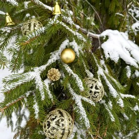 Vianočné gule MIX 311437 (101 ks)