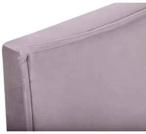 Svetloružové čelo postele 200x120 cm Natalia – Milo Casa