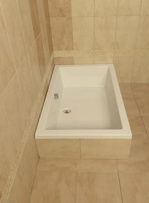 Polysan Polysan, DEEP hlboká sprchová vanička, obdĺžnik 150x75x26cm, biela, 72384