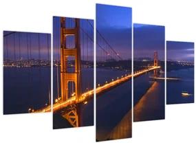 Obraz - Golden Gate Bridge (150x105 cm)