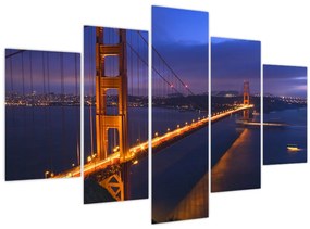 Obraz - Golden Gate Bridge (150x105 cm)