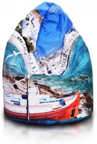 Ecopuf Sedací vak ECOPUF - SAKO modern polyester DG13
