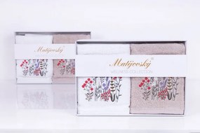 Ručníky v dárkovém balení - Blooming meadow