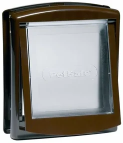 PetSafe Dvierka Staywell 730 hnedá, veľkosť S