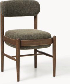 Čalúnená jedálenská stolička z dubového dreva Imara