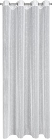 ZÁCLONA NA KRÚŽKOCH BECKY 140X250 CM BIELA