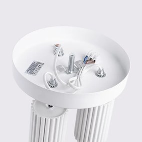 Sollux SL.1544 - Bodové svietidlo KARBON 3xGU10/10W/230V biela