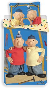 Bavlnené detské obliečky na jednolôžko 140x200 cm Pat a Mat – Jerry Fabrics