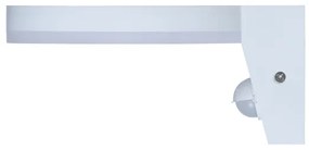 Rabalux 77120 -LED Vonkajšie nás. sviet. so senzorom BATIDA LED/9W/230V IP54 biela