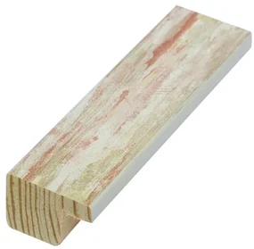 DANTIK rám na obraz 20x30 | PAINT červená malá (Sklo Čiré)