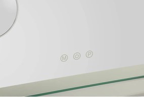 Nástenné zrkadlo s osvetlením/s poličkou 55x43 cm Hollywood – Mauro Ferretti