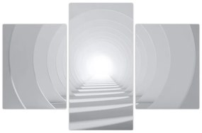 Obraz - 3D tunel (90x60 cm)