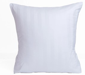 Hotelová obliečka na vankúš 40 x 40 cm - prúžok 20 mm