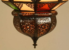 Marocká závesná lampa Alouan