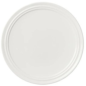 Broste Plytký tanier STEVNS P.28cm biely